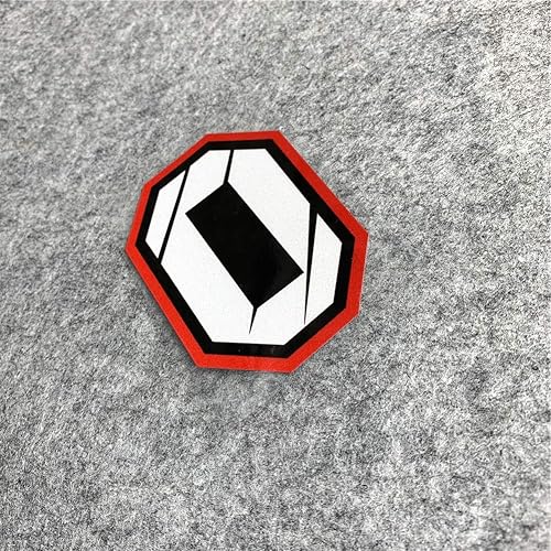 Miniatura 3 de Pegatina creativa de carreras de motos con números árabes para decorar el auto y calcomanías 3.9x2.8 in (número 2)