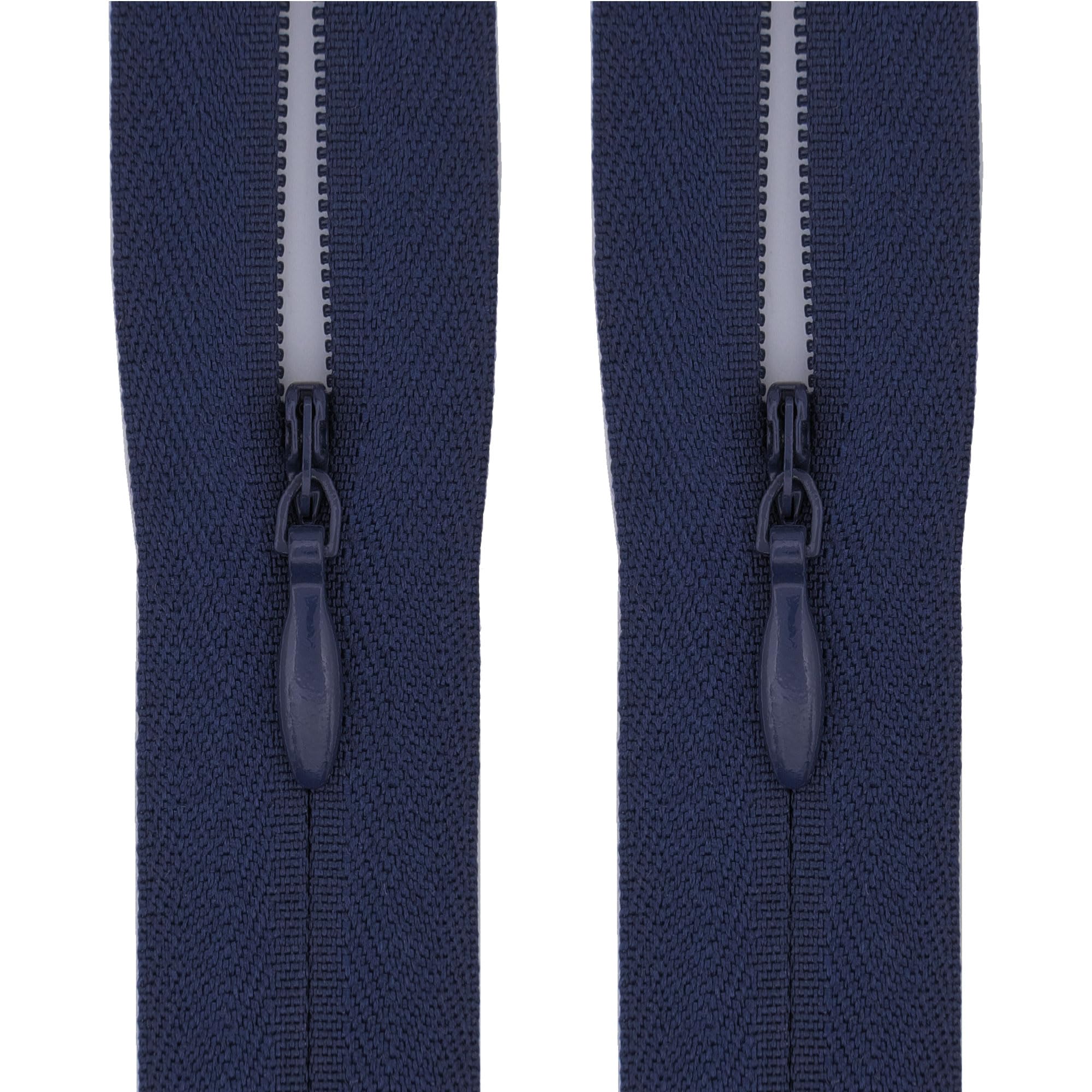 #3 Invisible Zips, 2 Pack, 22 Inch, Midnight Navy