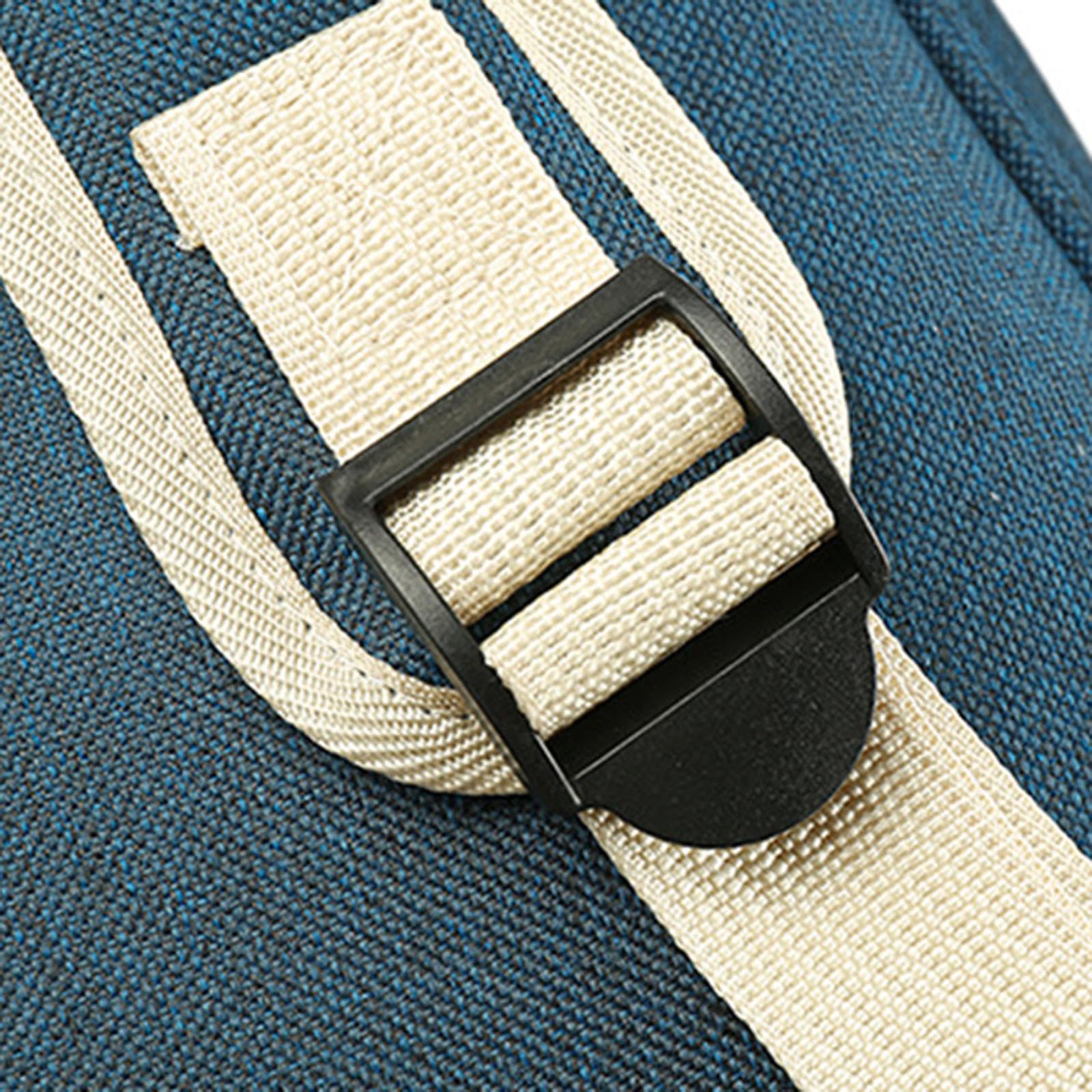 Amagogo Pipa-Etuis, Tasche für chinesische Lauteninstrumente, tragbarer Pipa-Instrumentenkoffer mit Tasche, gepolsterte Schutzhülle, Pipa-Tragetasche, Blau