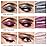 FOCALLURE 3PCS Cream Eyeshadow Stick Sets,Matte and Shimmer Eye Brightener, High Pigmented Crease-proof Pencil,Long Lasting Eye Shadow Highlighter Makeup,Cinnamon Night