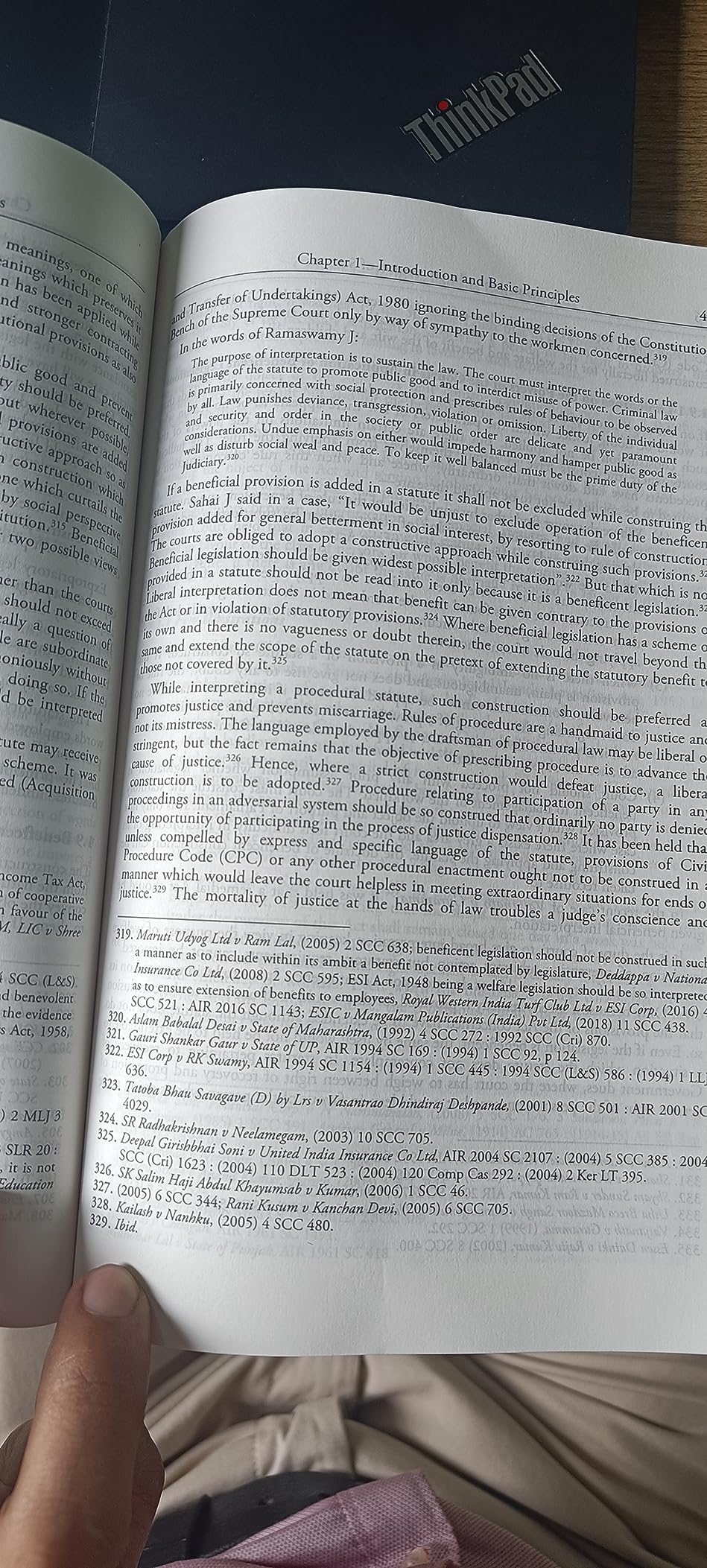 Buy Introduction to the Interpretation of Statutes Book Online at Low ...