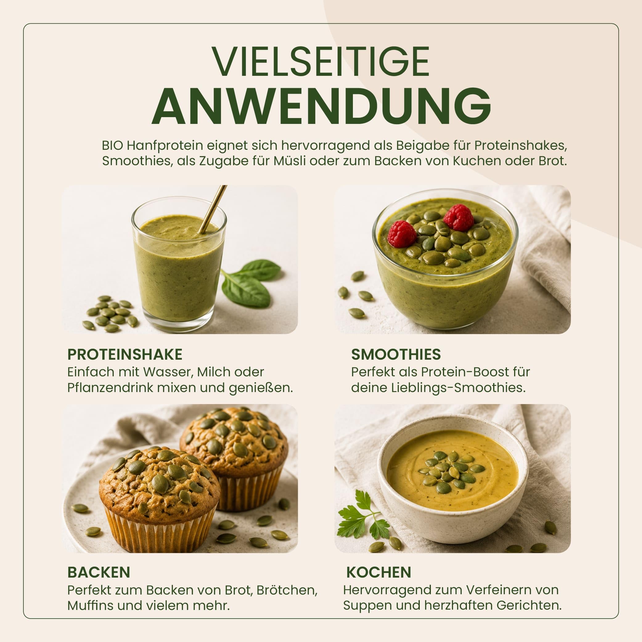 5 kg BIO Kürbiskern Protein Pulver | 59% Protein | veganes Eiweißpulver | 100% natürlich | ohne Zusätze | Taste Market