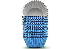 Blue Foil Cupcake Liners: Elevate Your Baking Creations