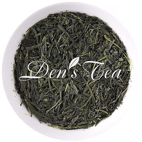 Té de guarida Sencha Fuka-Midori, té verde japonés, hoja suelta, producto de Japón (2.2 onzas)