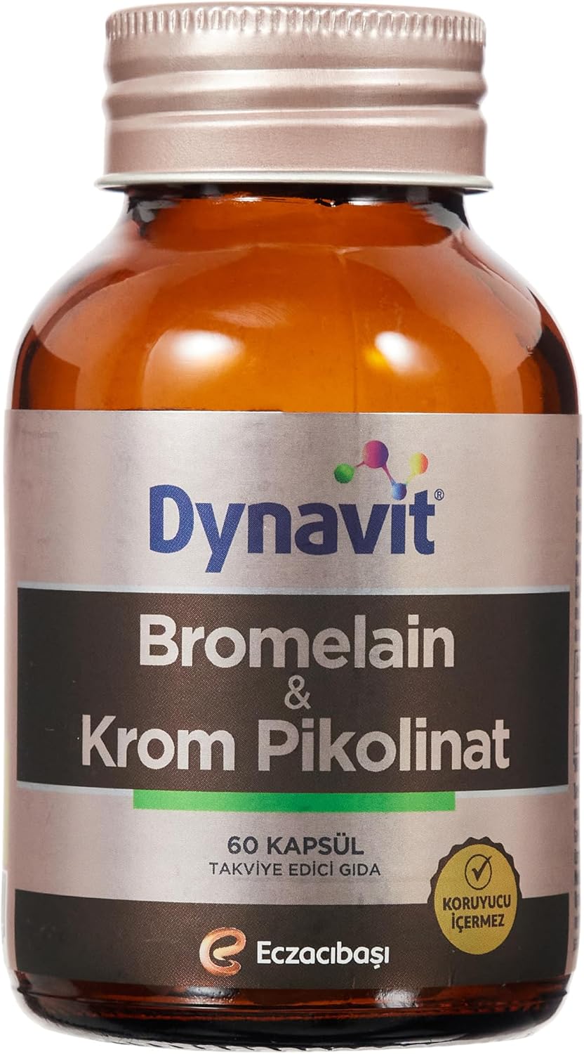 Dynavit Bromelain + Krom Pikolinat Sağlık ve Bakım