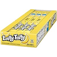 Vista 4 de Laffy Taffy Rope - Caja de 24 (banana)