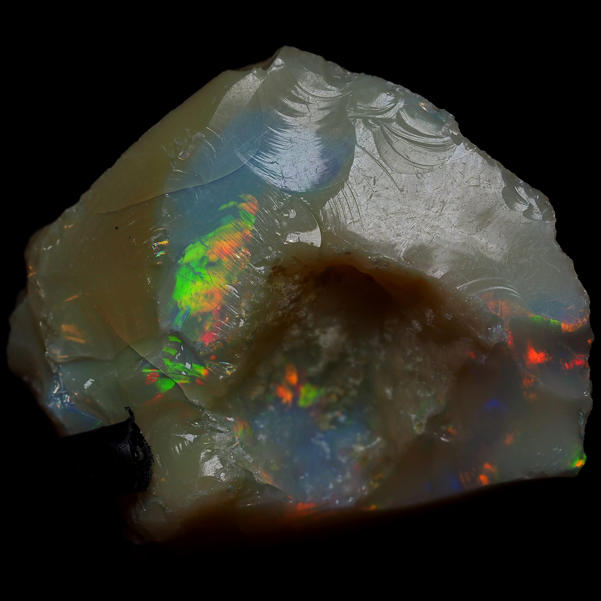 オパール 52g 蛋白石 原石 鑑賞石 自然石 誕生石 鉱物 鉱石 宝石 水石