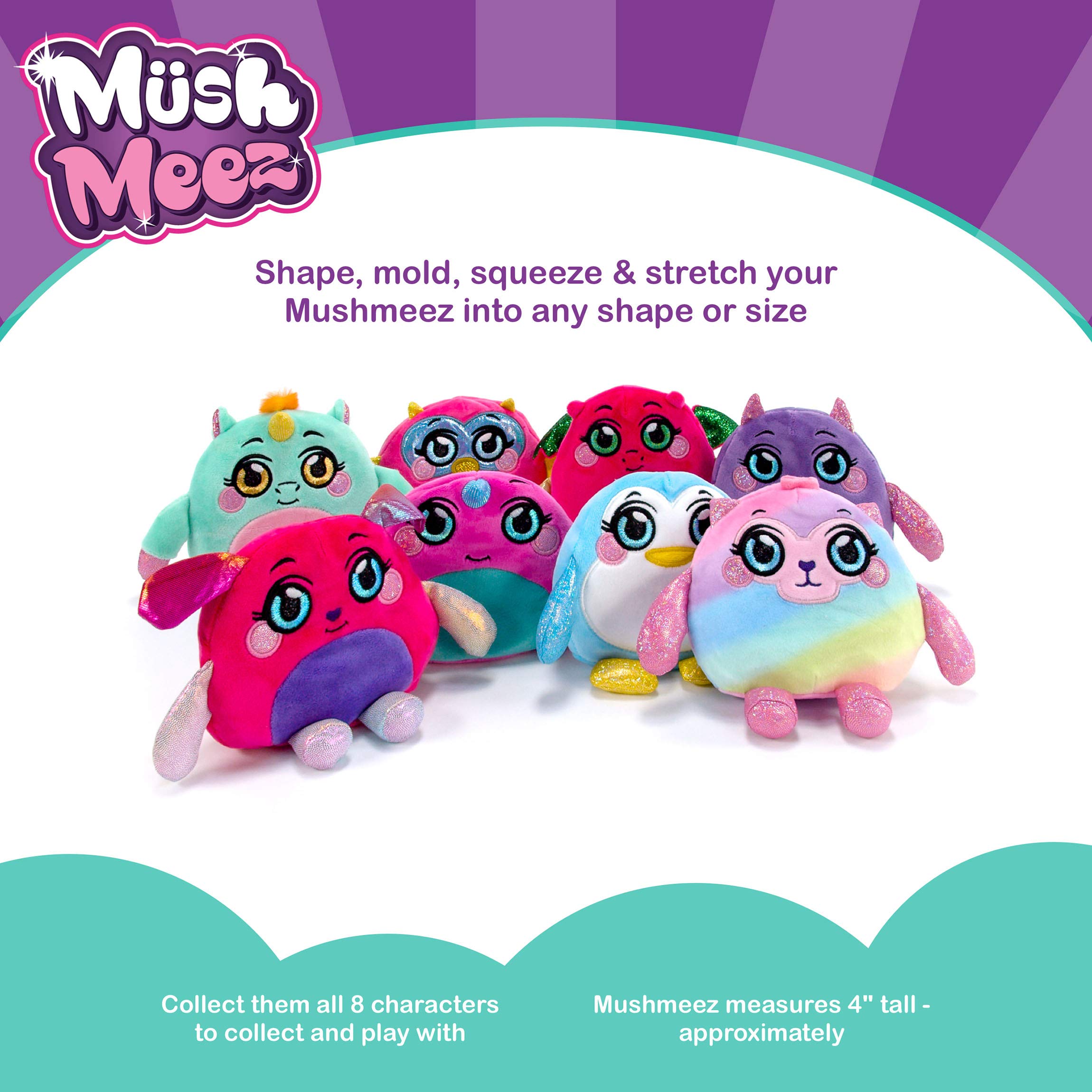 Amazon.co.jp: Mushmeez スクイーズ スクイーズ 成形可能