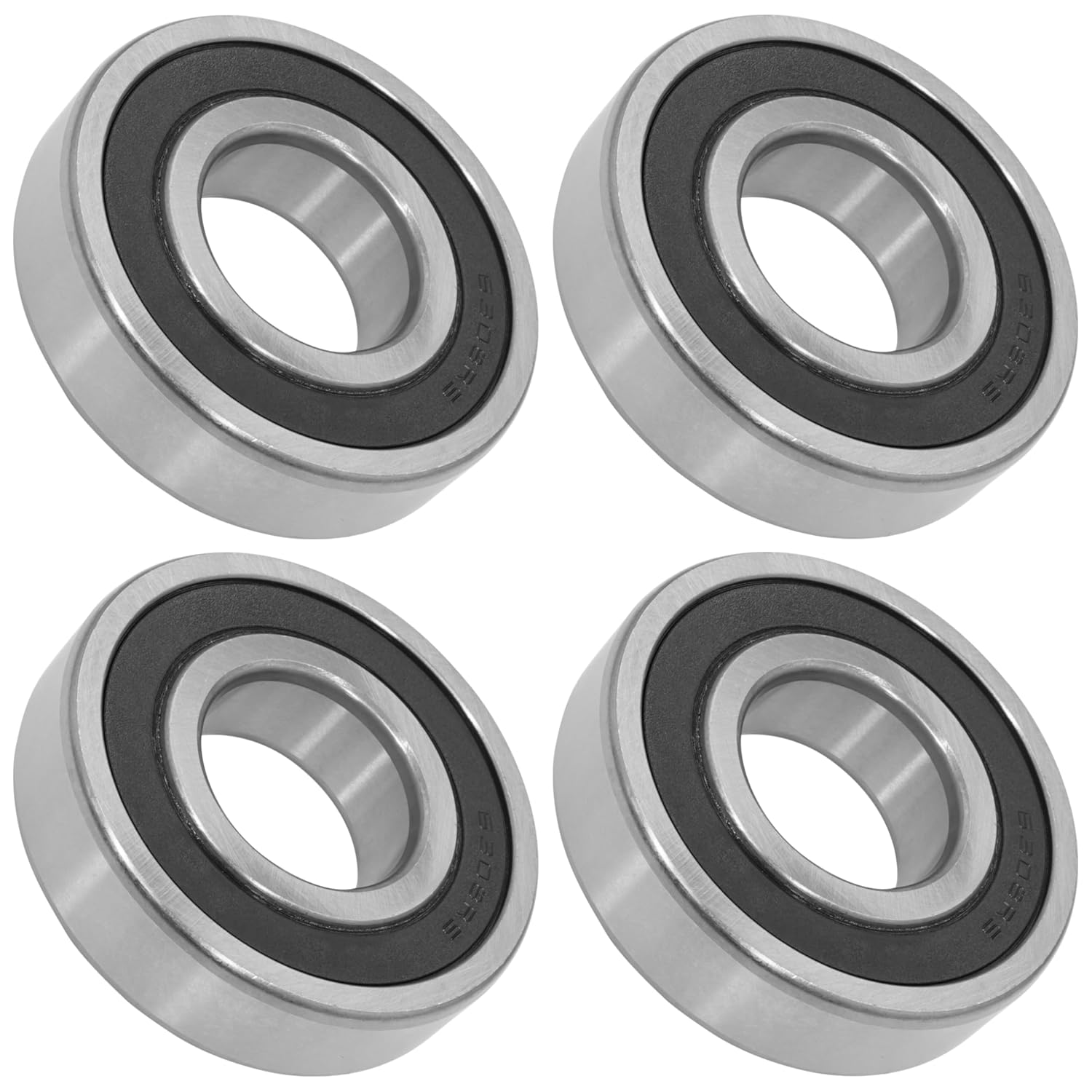 Caltric 6308-2RS 6308 2RS C3 Deep Groove Rubber Sealed Ball Bearings 40x90x23 Qty 4