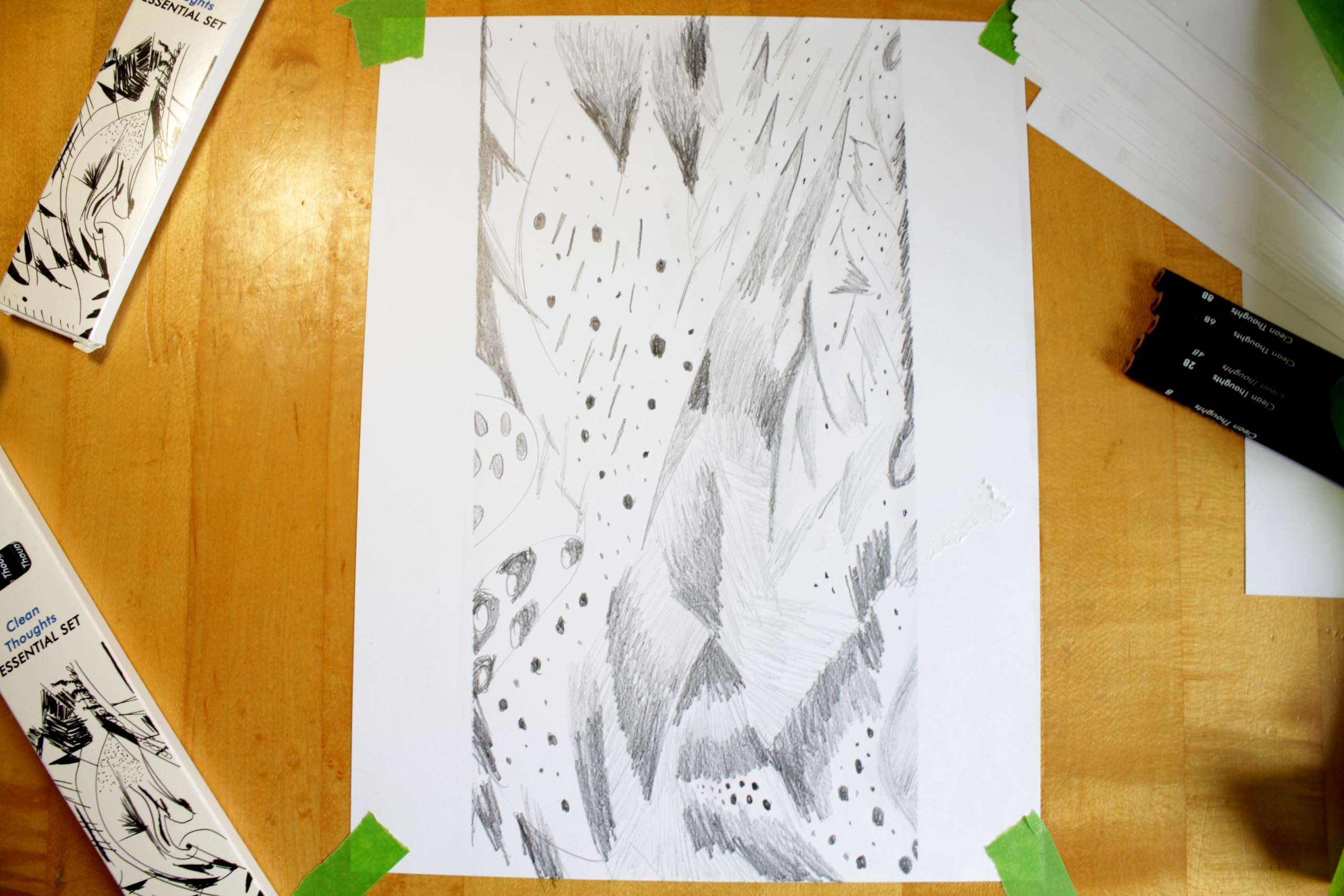 DRAWING PENCILS 2 BOXES WITH 5 PENCILS EACH B, 2B, 4B, 6B, 8B DRAWING SET FOR PROFESSIONALS BEGINERS FOR KIDS FOR SKETCH, FOR DESIGNERS PENCILS FOR STUDENTS - Image 9