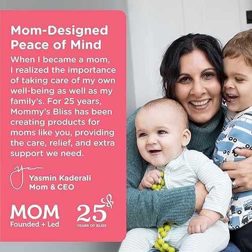 Miniatura 8 de Mommy's Bliss Soporte posnatal para lactancia, contiene cardo mariano, shatavari y lecitina, 1 botella (60 cápsulas)