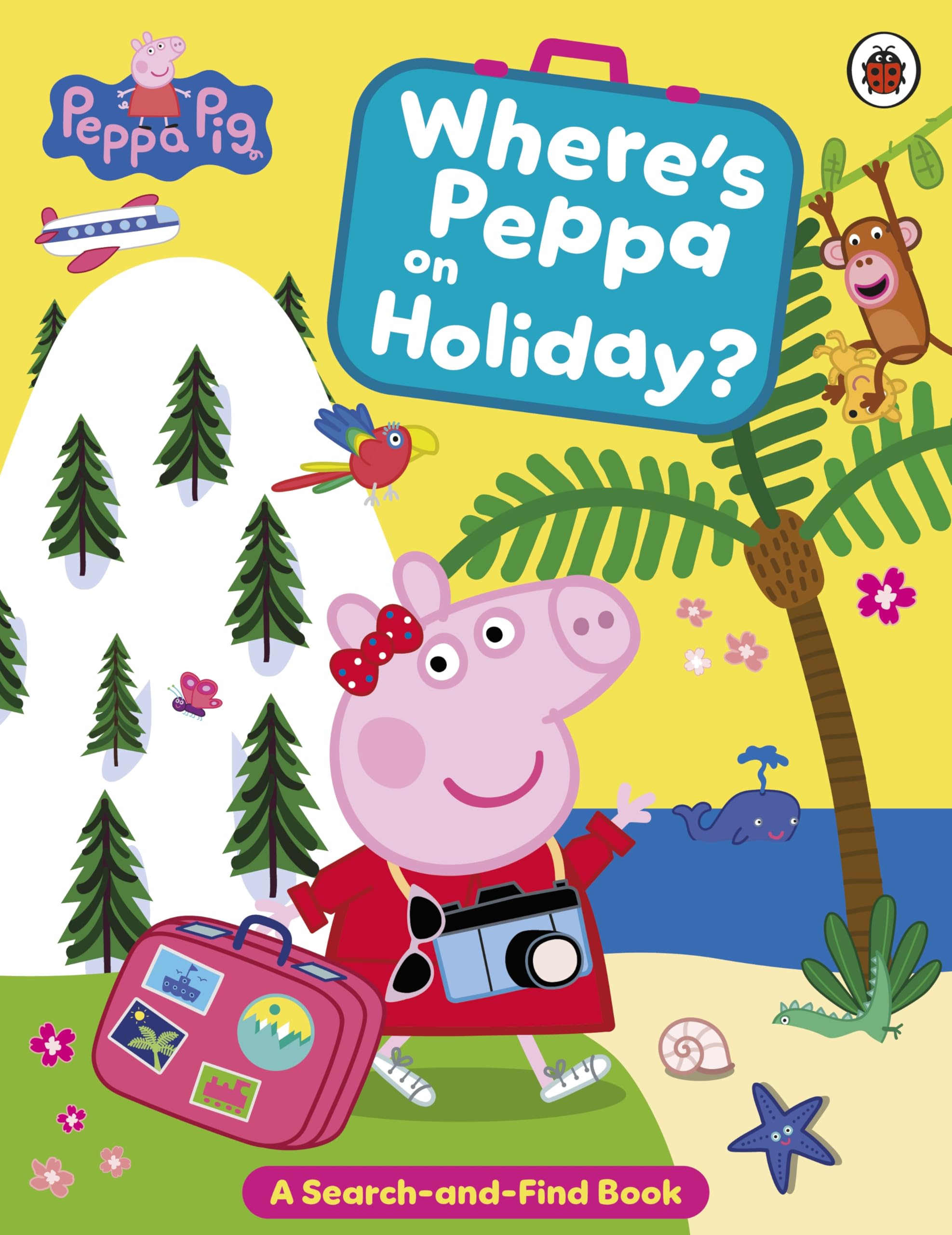Peppa Pig: Where's Peppa on Holiday?: A search-and-find book