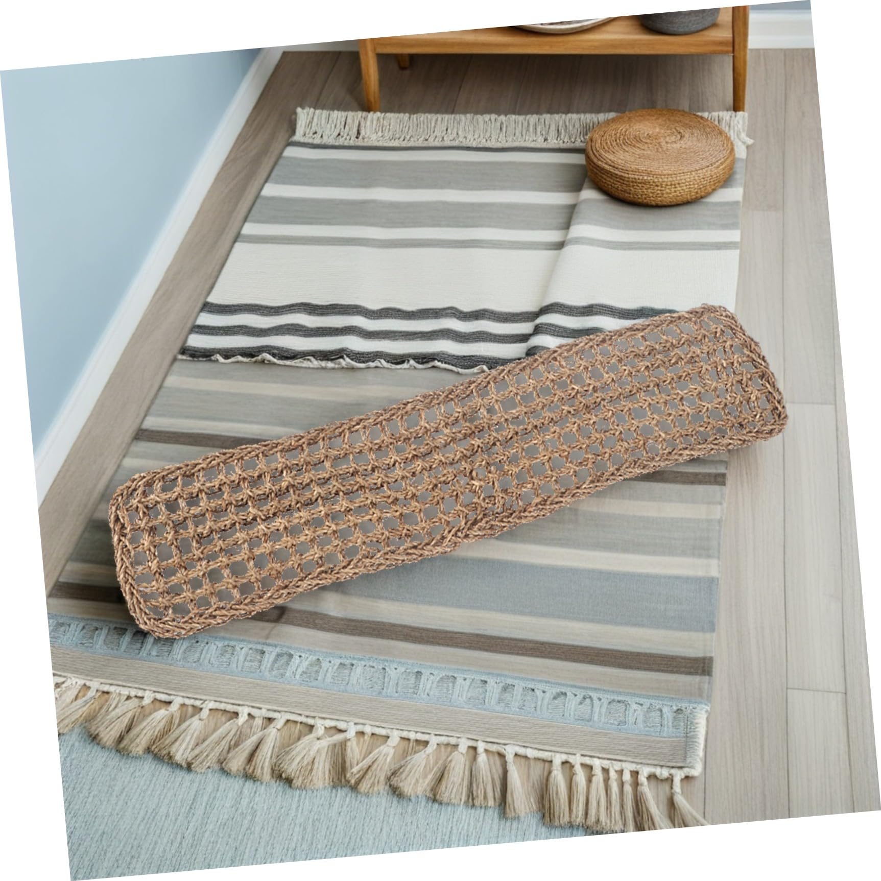 Amaca per Rettili in Alghe Marine 75x18 Cm 2 Pezzi Letti Sospesi per Lucertole e Draghi Barbuti Accessori per Acquari Ampliamento Spazio Vitale Habitat Animali Domestici