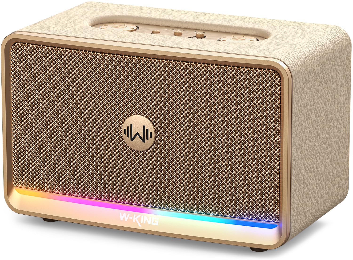 Bluetooth Home Speaker 210W Max- Retro Wireless Speakers with Rich Bass, 24H Playtime, BT…
