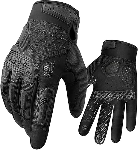 Miniatura 8 de INBIKE Guantes MTB para ciclismo de montaña Sirven para pantalla táctil con acolchado de etilvinilacetato grueso y protección de nudillos de caucho
