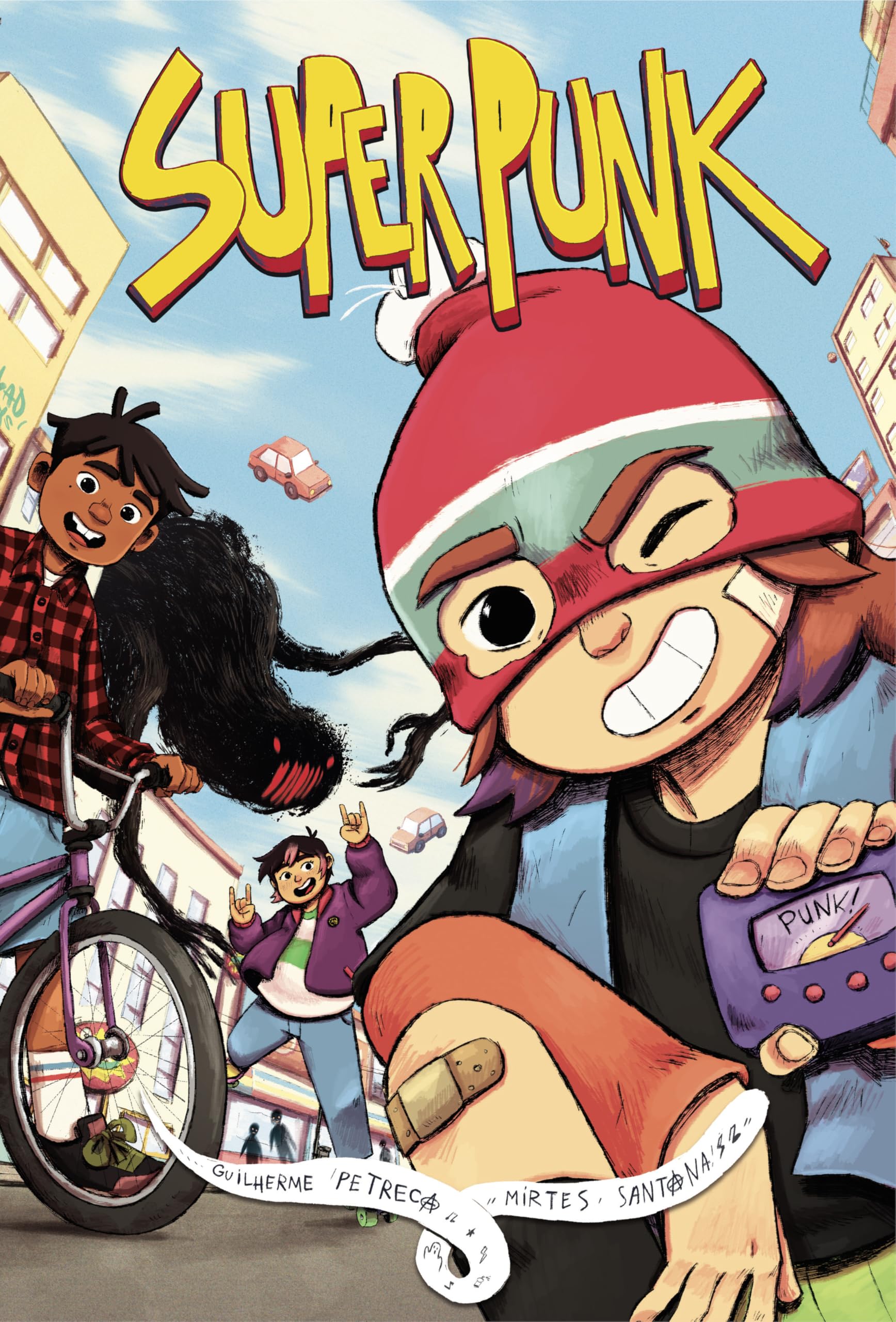 SuperPunk - Guilherme Petreca - Ankama - cartonné - Bande dessinée jeunesse
