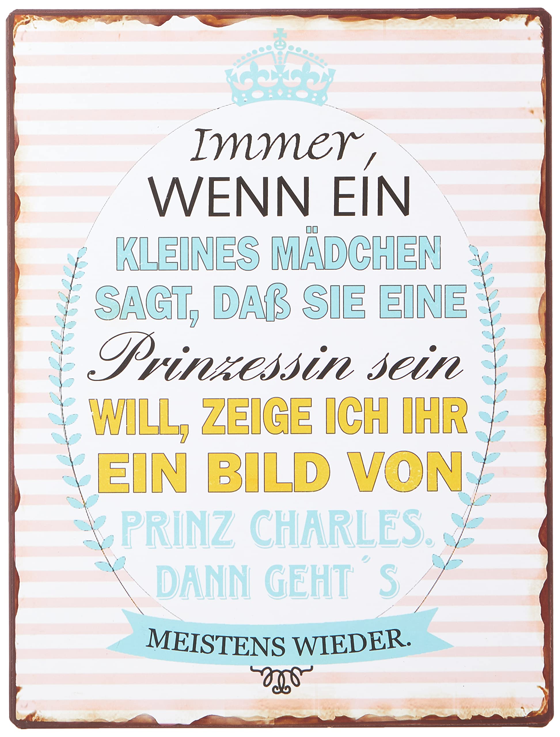 Sign - Immer, wenn ein kleines mädchen sagt...