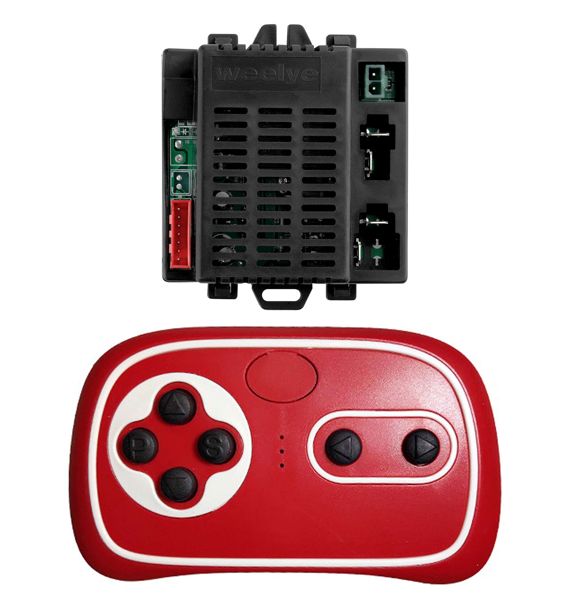 Kids Ride On Car 2.4G Bluetooth Remote Control and RX57 12V Receiver Control Box Motherboard Kit for Children Electric Ride On Toys Parts