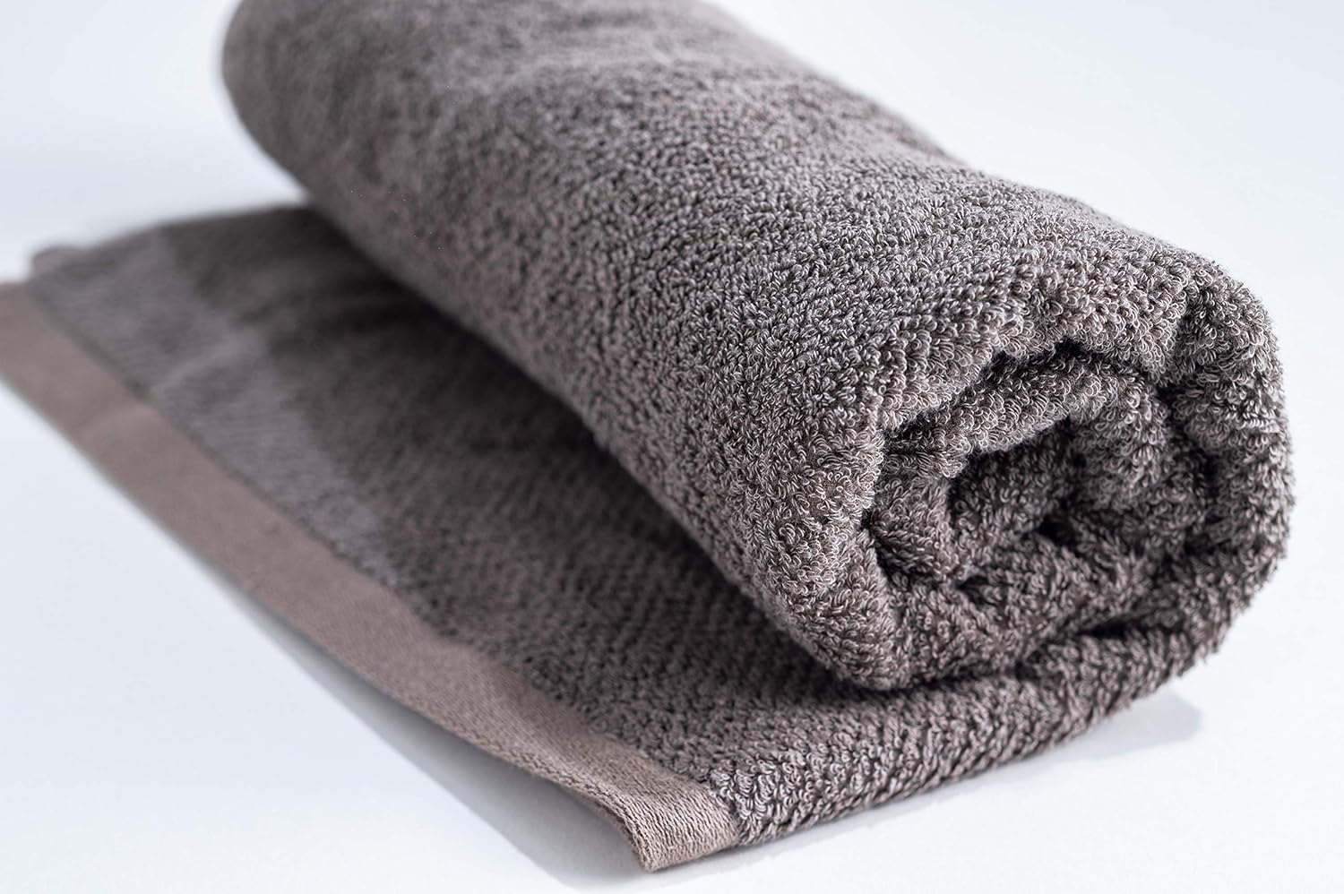 Kainoo 今治タオル バスタオル Nora 60cm 1cm 日本製 今治 抗菌 無地 銀イオン ブラウン 優しい肌触り エステタオル タオル 新品 防臭 キャンプ キッチンタオル 業務用タオル