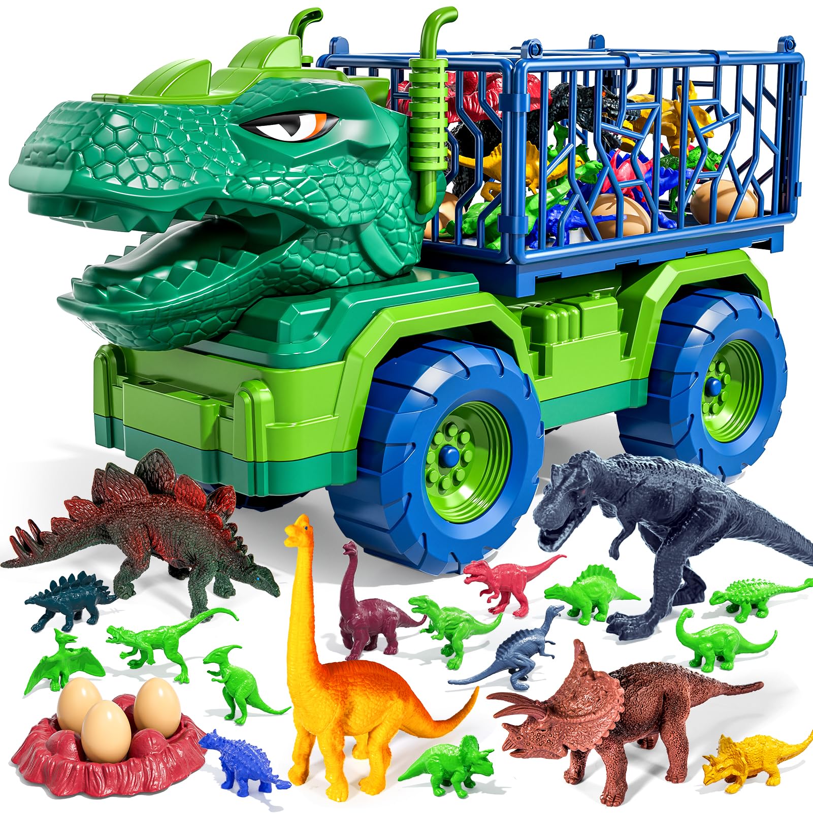 Toddler T-Rex Dinosaur Toy Set - 22 Pieces! -8