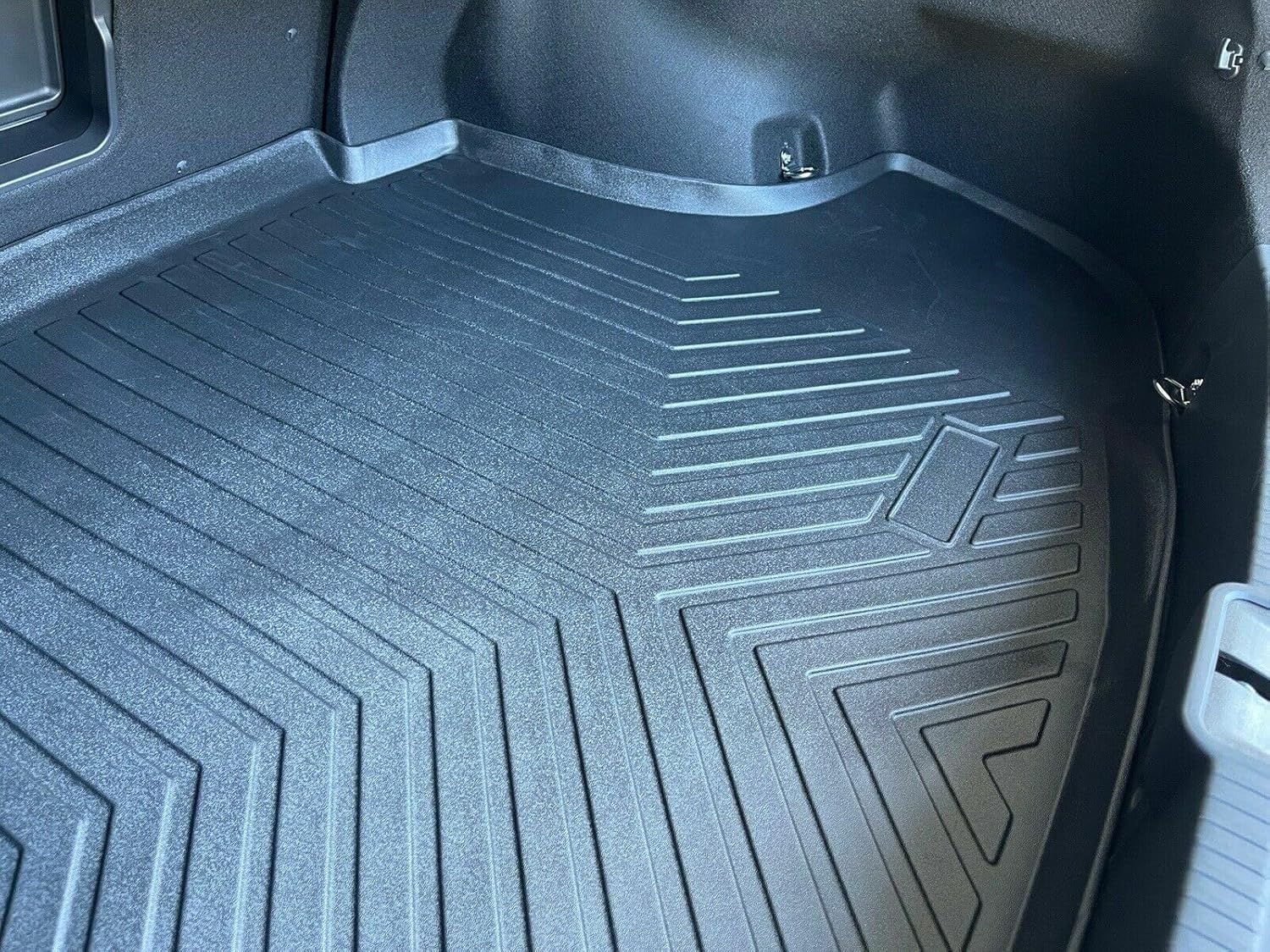 Cargo Liner - Trunk Mat for Lexus ES350 ES300h ES250 2019-2025 – Weather-Resistant Trunk Mats for Cars with Raised Lip – Non-Slip Car Trunk Mat Tray Pad Boot – Laser Pre-Cut Design