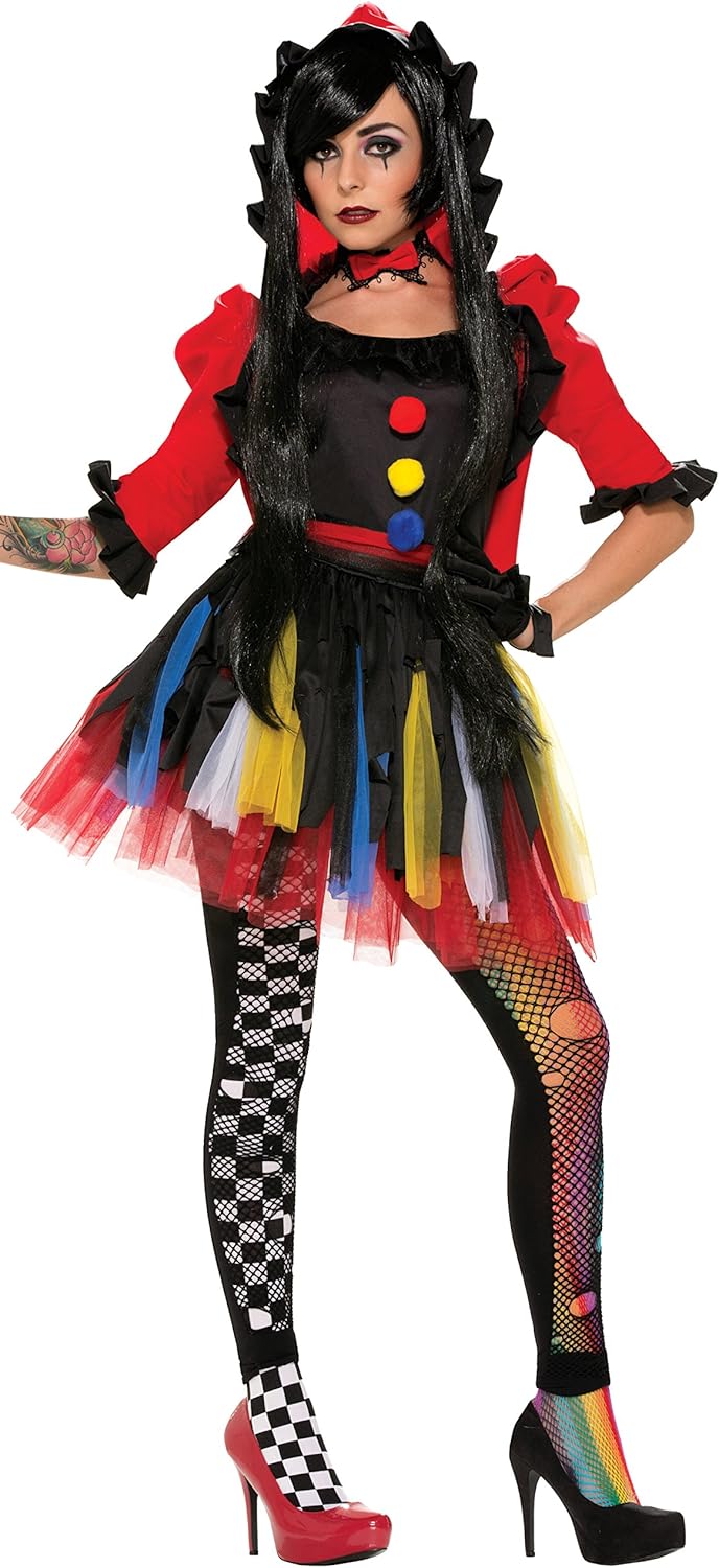 Forum Novelties Women's Twisted Attraction Clown Costume