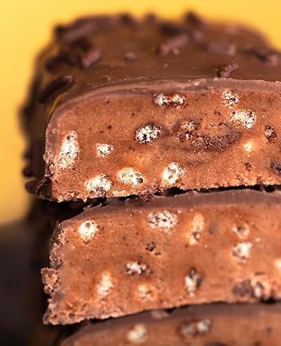 Miniatura 9 de Anabar Barra de proteínas, nuevo triple chocolate desperdiciado, la barra de caramelo llena de proteínas, barra de proteínas de sabor increíble,