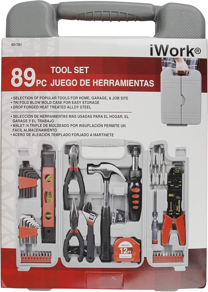 Kit de Herramientas Olympia Tools iWork DIY, 89 Piezas, Modelo 80-781 miniatura 6