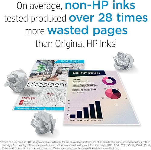 Miniatura 9 de Cartucho de tinta negra de alto rendimiento HP 952XL para impresoras Funciona con OfficeJet 8702 OfficeJet Pro 7720, 7740, 8210, 8216, 8710, 8715