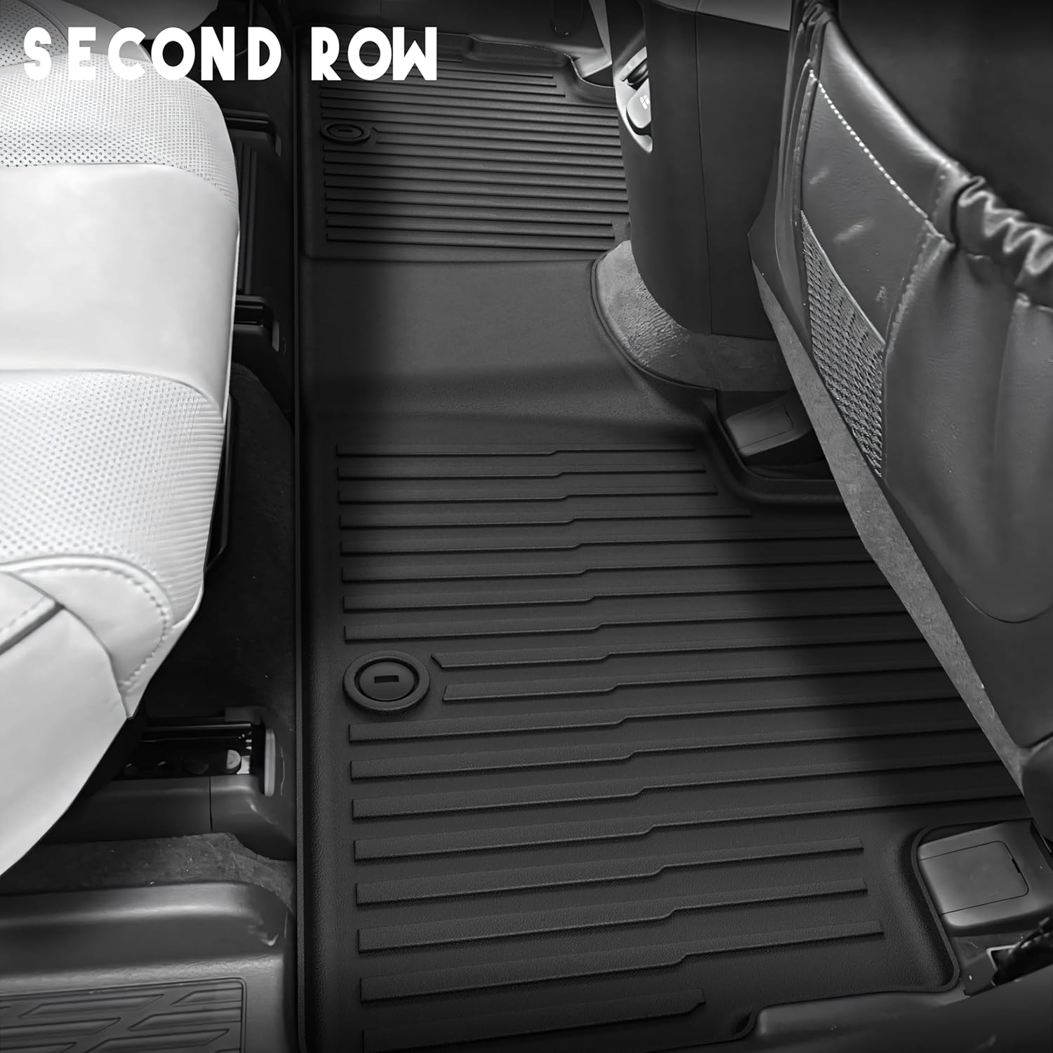 KARPAL Floor Mats Fit for Hyundai Palisade 2020-2025 (7-Seat/8-Seat), All Weather TPE Car Mats Cargo Liners Accessories, 1st & 2nd & 3rd Row & Cargo Liners