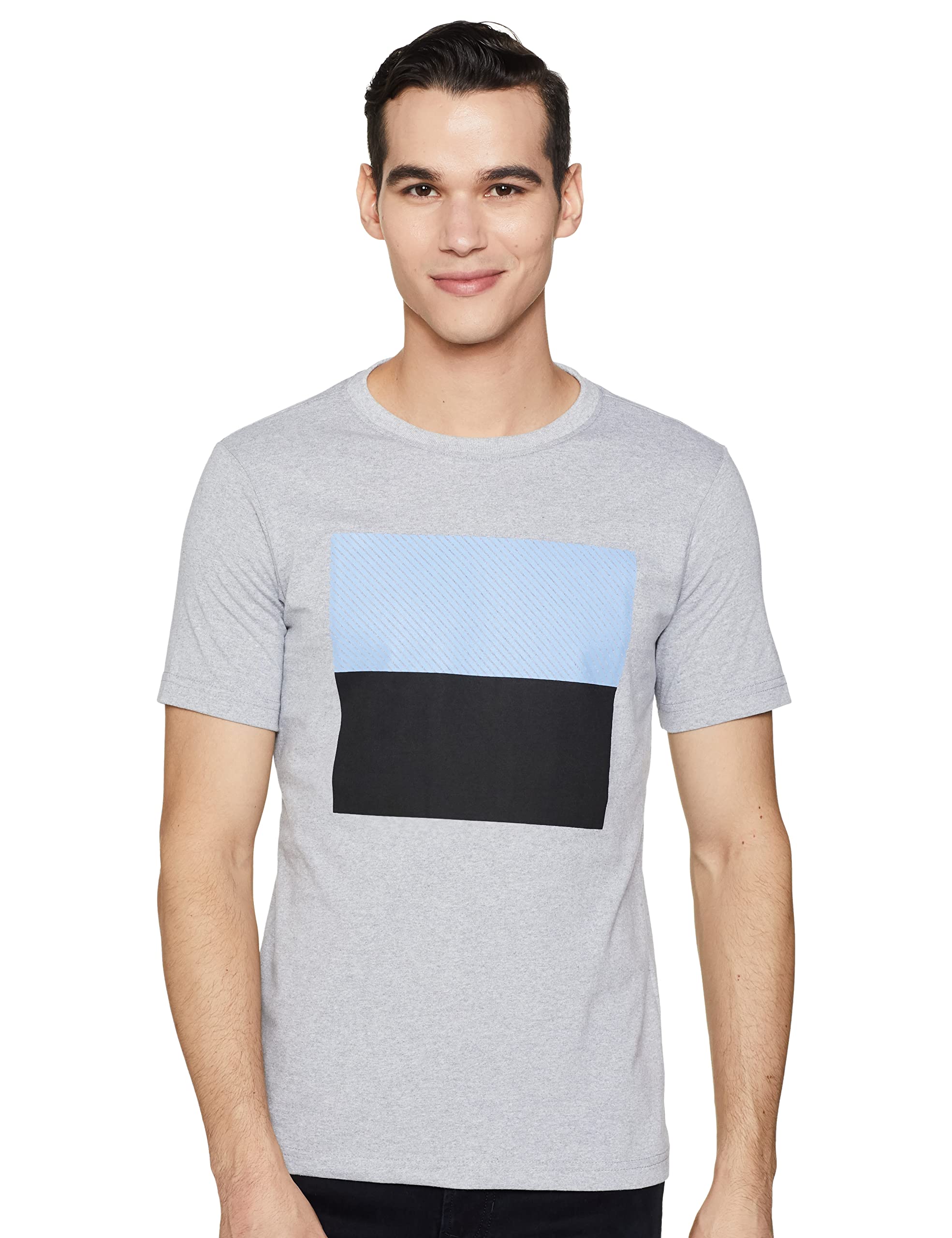 Men's Solid Regular Fit Half Sleeve Cotton T-Shirt