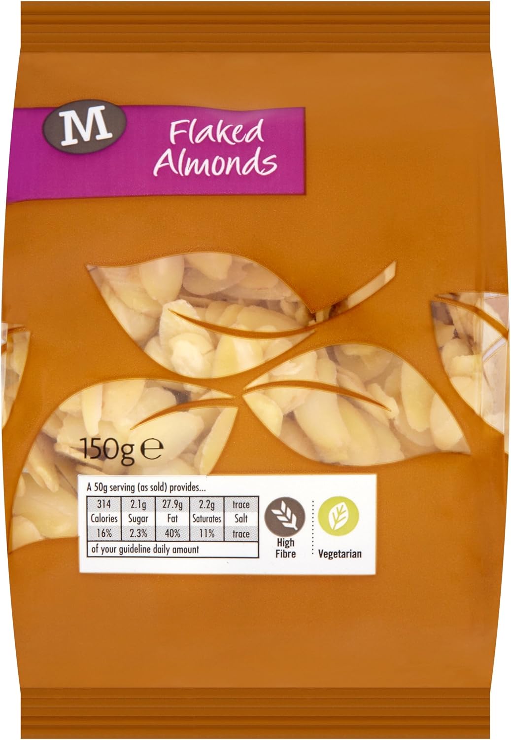 Morrisons Flaked Almonds 150g Amazon.co.uk Grocery