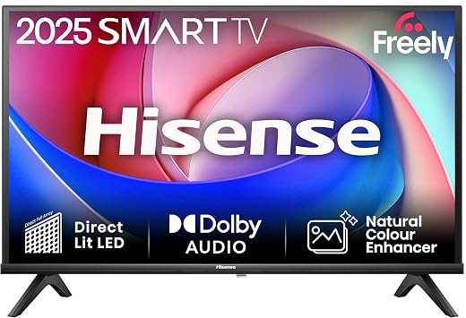 Hisense 32 Inch 32E4QTUK FHD LED TV with Freely [Energy Class F]