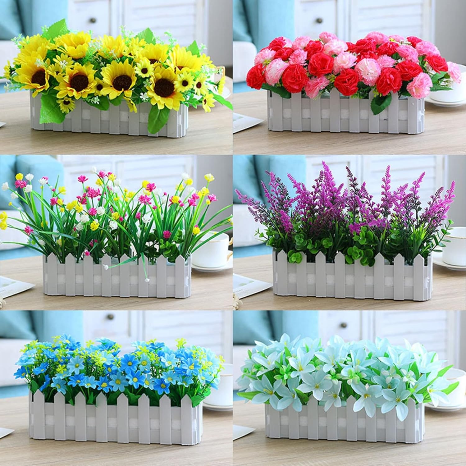 高品質 造花 花柵付き 長さ約30cm 本物そっくり 光触媒 水やり不要 枯れない 手作りフラワー プレゼント 玄関飾り インテリア ホーム 庭園 キッチン オフィス 喫茶店 結婚式 撮影 置物 デコレーション アートフラワー Panaseamedika Simkeskhanza Com