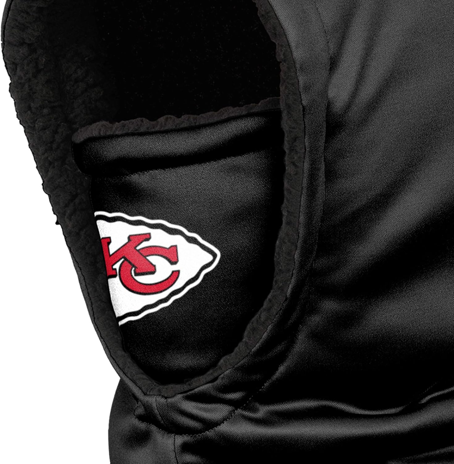 NFL Team Logo Black Hooded Gaiter Balaclava Face Cover - Image 3