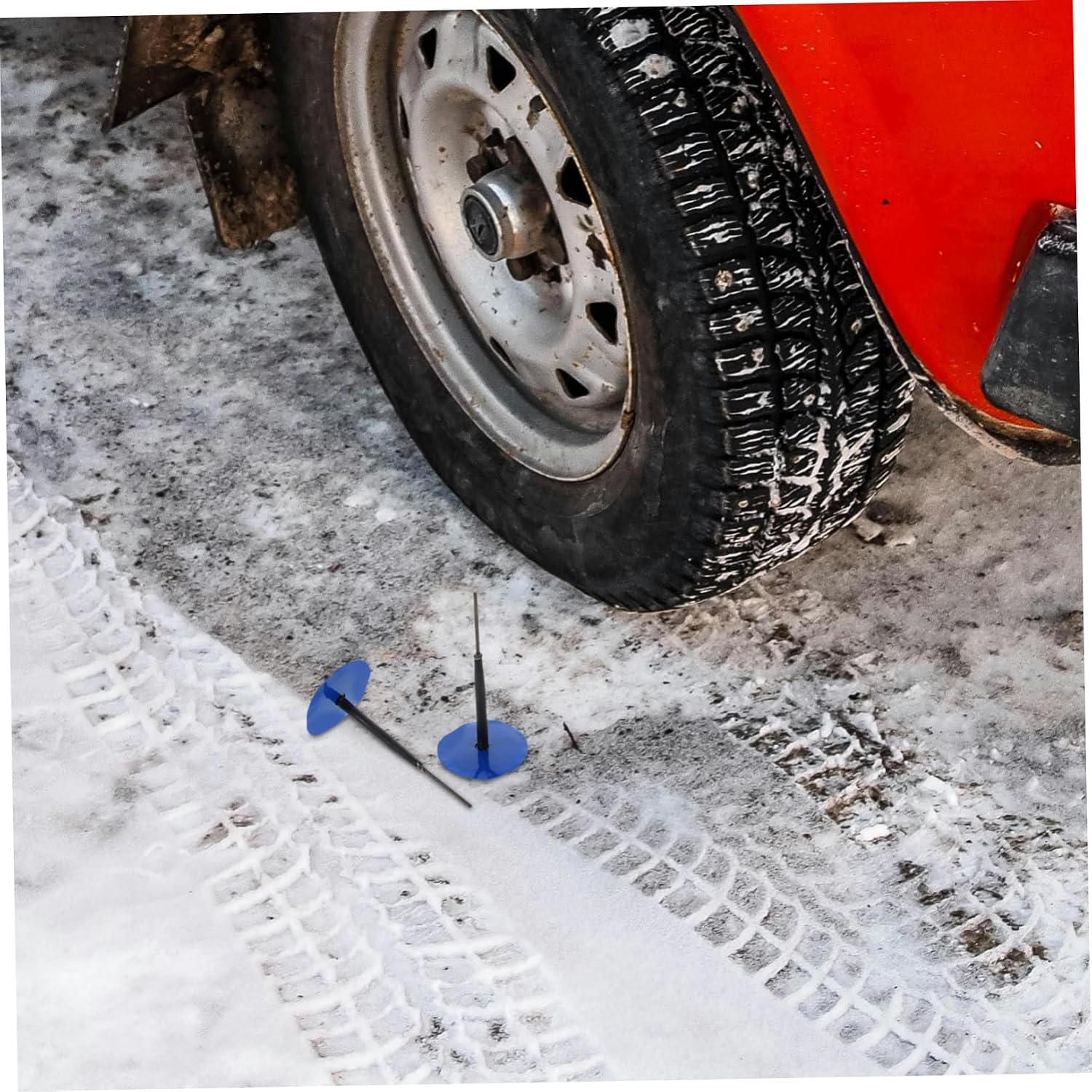 24Pcs Mushroom Tire Repair Patches Rubber Plug Kit for Puncture Repair Heavy Duty Auto Tire Repair for Cars Trucks Motorcycles
