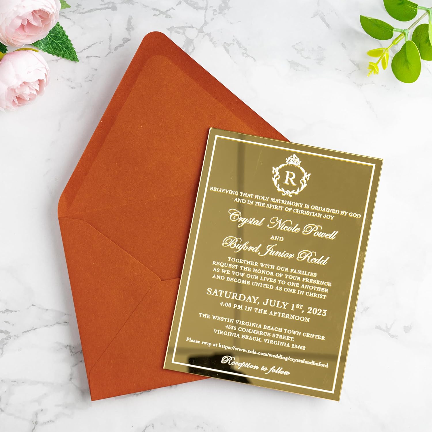 PONATIA 50 PCS/Pack A7 Envelopes, Euro Flap 5x7 Envelopes for Wedding Invitations, Greeting Cards, Acrylic Invitations, Photos, Postcards, Christmas Mailing 5.25 x 7.25 inches (Burnt Orange)