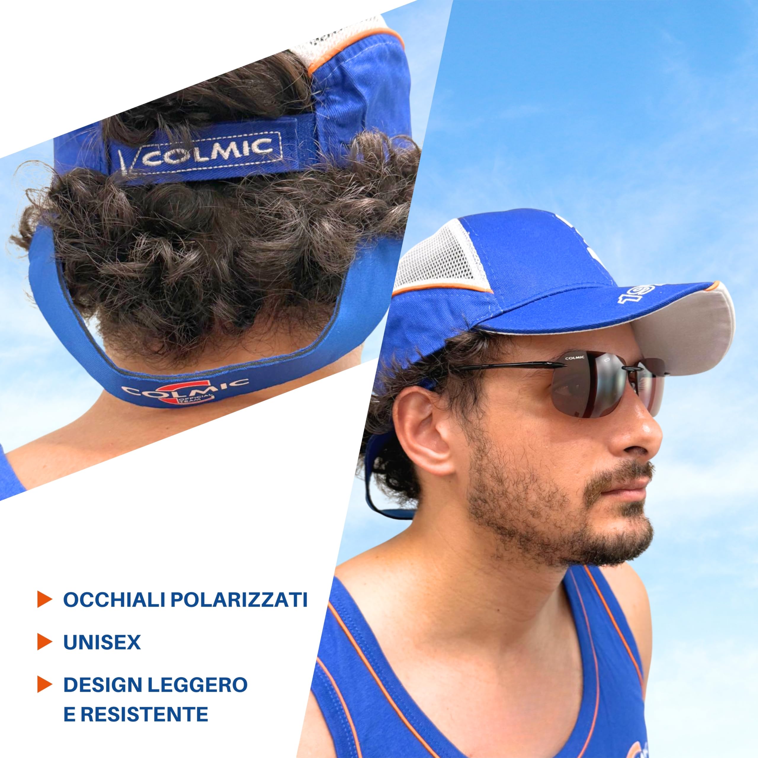 Colmic Modne okulary przeciwsłoneczne z polaryzacją w minimalistycznych oprawkach i różowymi soczewkami, lekkie i eleganckie – model unisex do wędkowania, na zewnątrz i w czasie wolnym, oficjalny