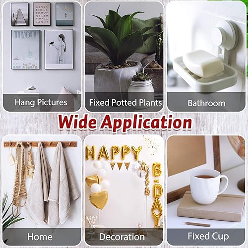 Miniatura 7 de Calcomanías transparentes de doble cara cinta adhesiva transparente incluye adhesivo cuadrado de doble cara y calcomanías de puntos redondos cinta