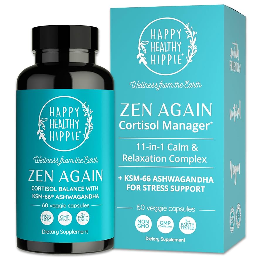 Amazon.com: Zen Again Cortisol Manager with Ashwagandha KSM