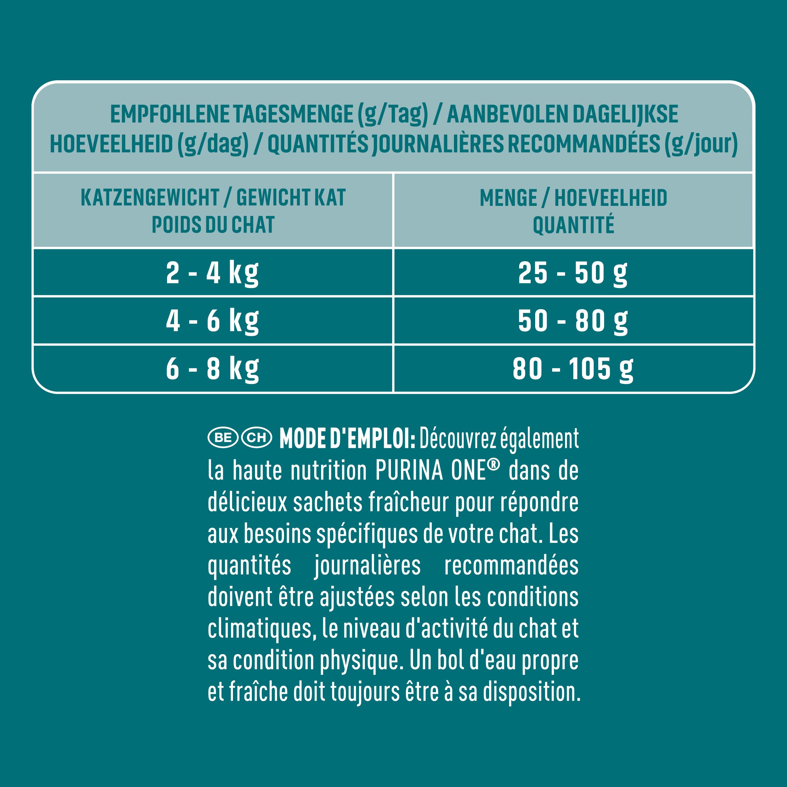Purina ONE Katzenfutter Trocken Senior Huhn - Vollkorngetreide 3 kg