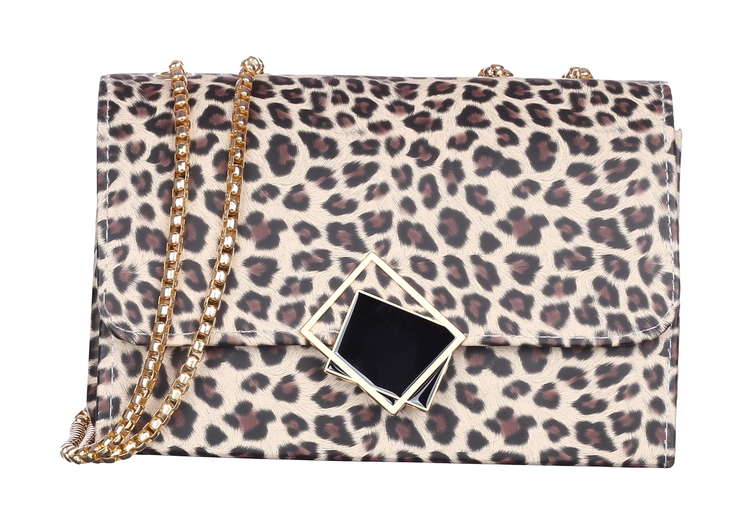 LL Leather Land Corcodile texture Box Chain SLing bag for Party,casual etc,.-image-19