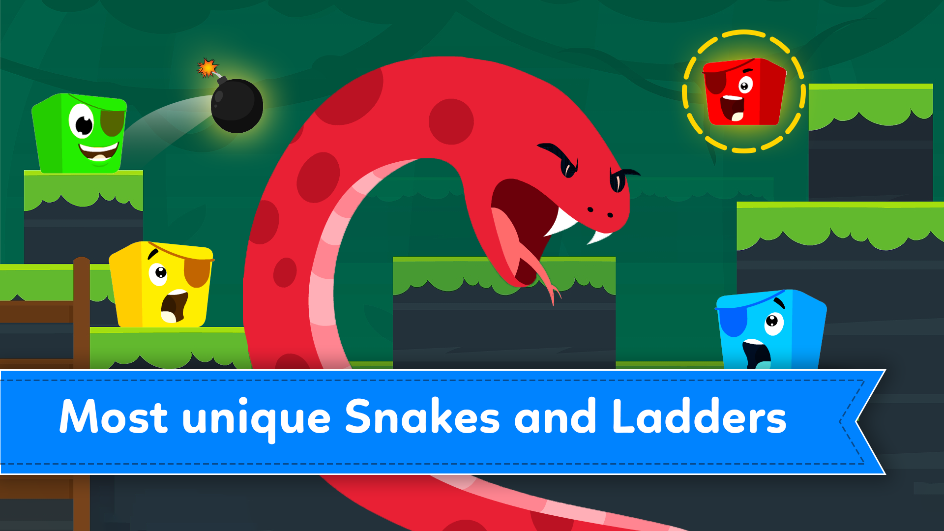 Snakes and Ladder board Game Mania App on Amazon Appstore