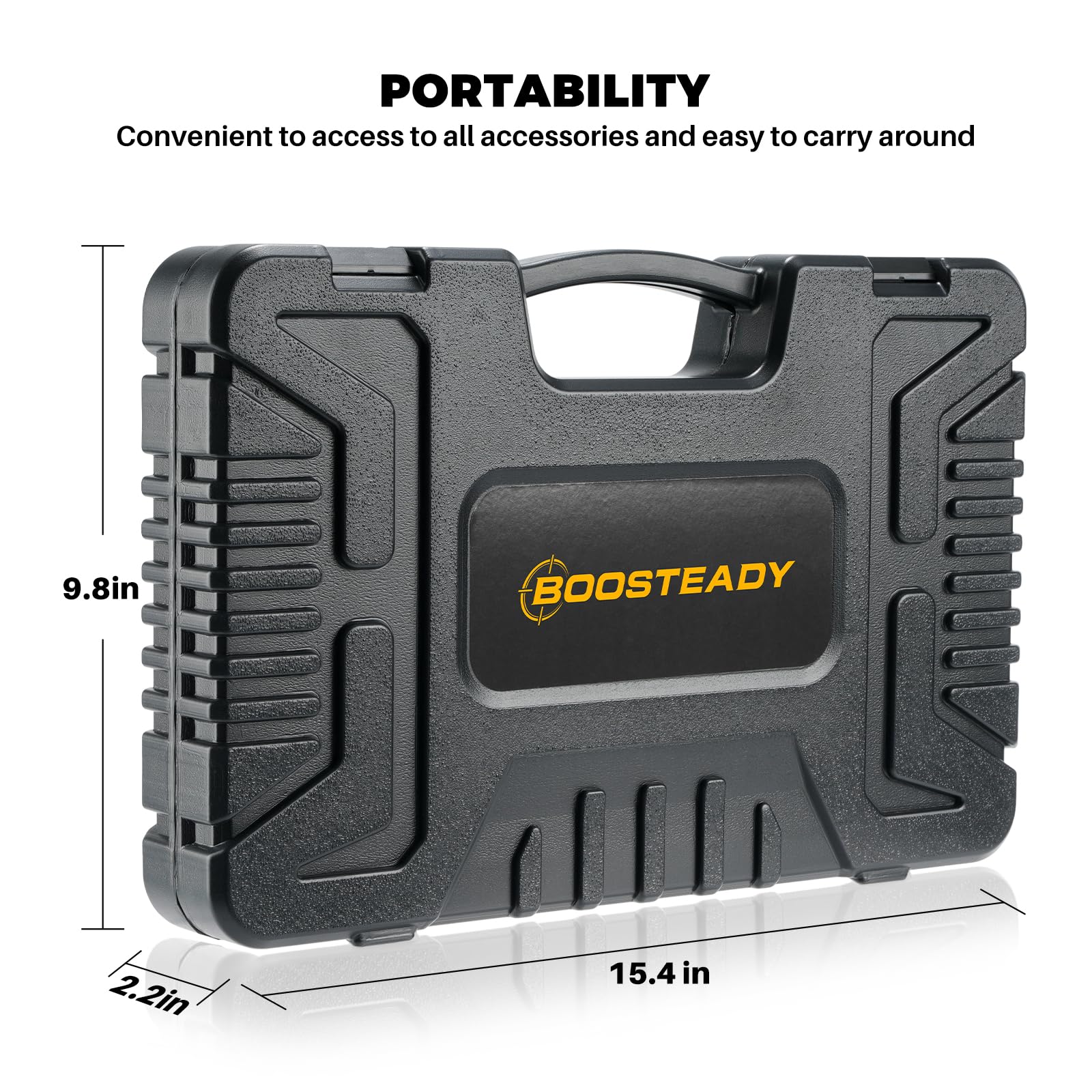 BOOSTEADY Kit de Nettoyage pour Fusil de Chasse, Kit Nettoyage Pistolet 12.20.30.243.280.40.45.357/9mm/.380, Brosses à Alésage en Laiton Multi-Calibres