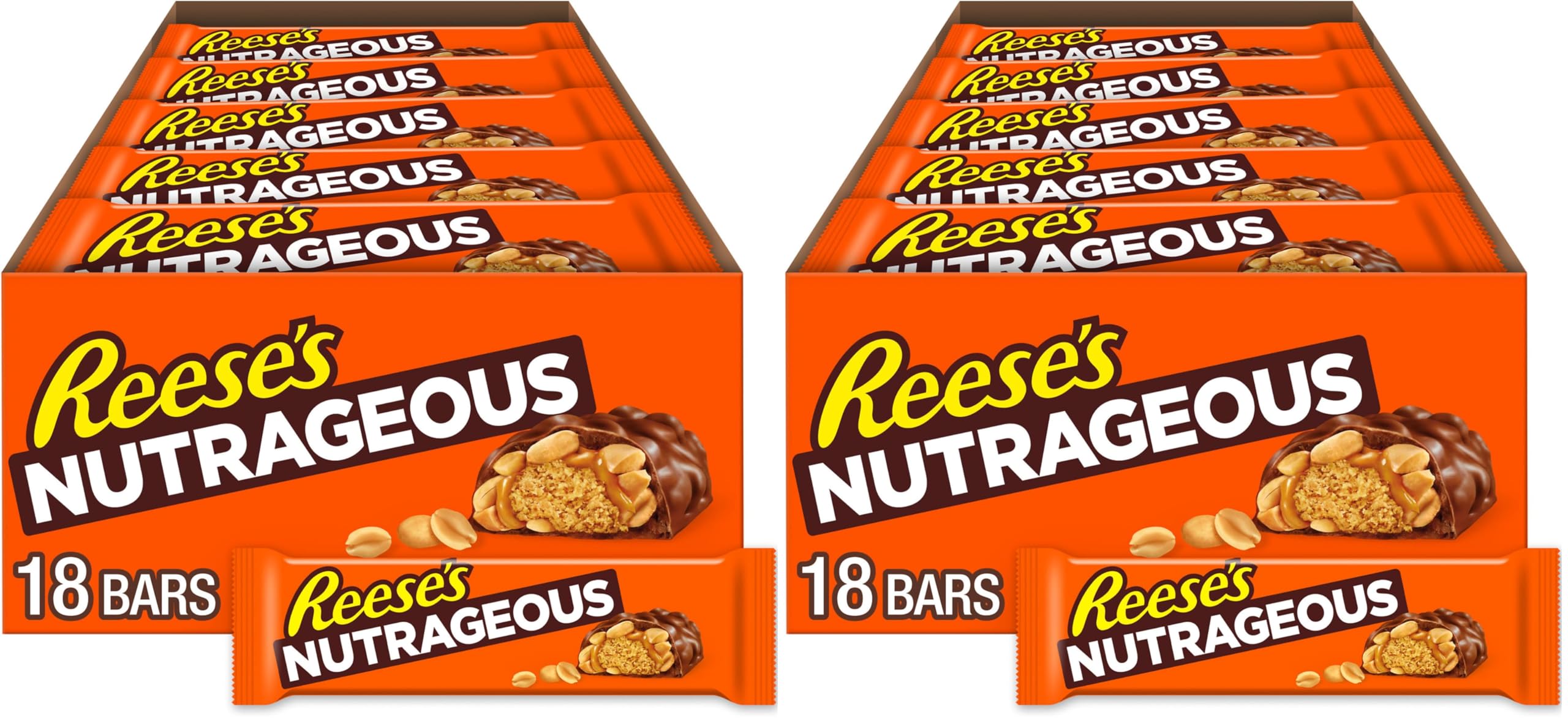 Reese's 29.88 Ounce (Pack of 36) / Brown / Bars Candy & Chocolate Bars