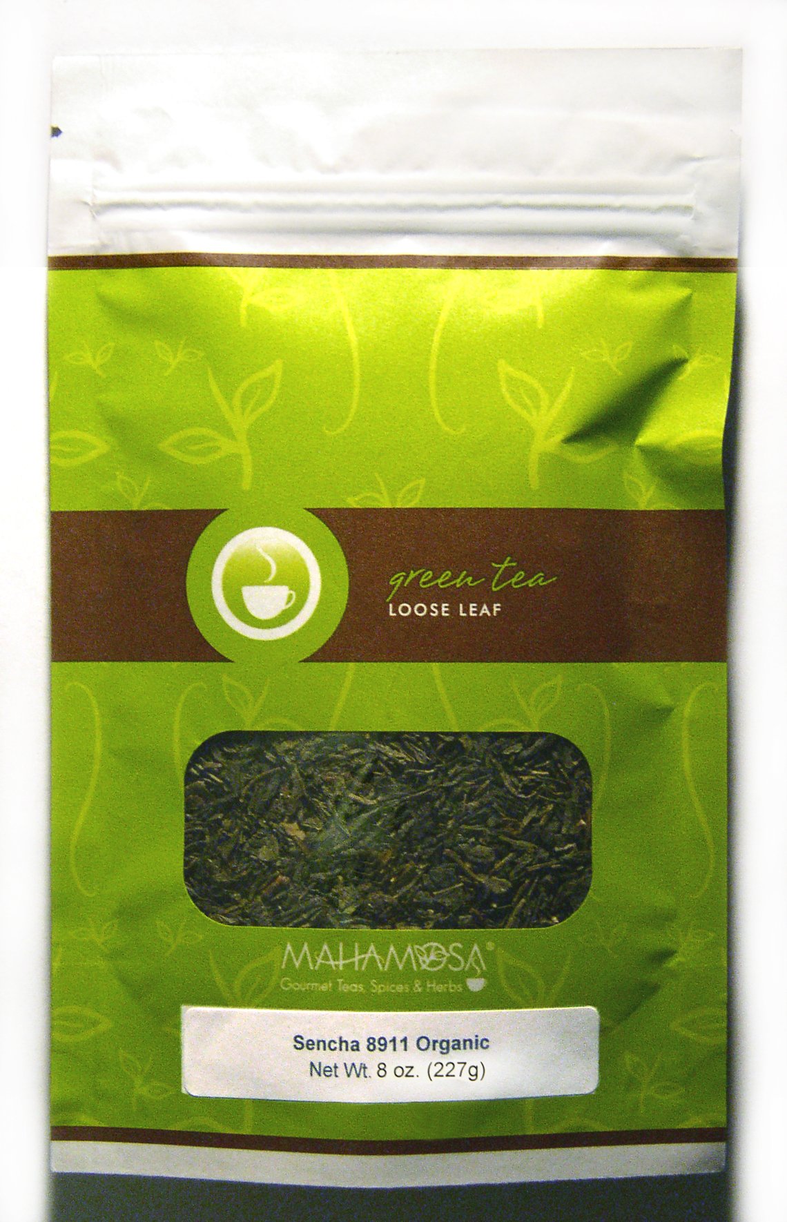 Mahamosa Sencha 8911 Organic Tea 8 oz, Japan (Japanese) Green Tea Loose Leaf (Looseleaf)