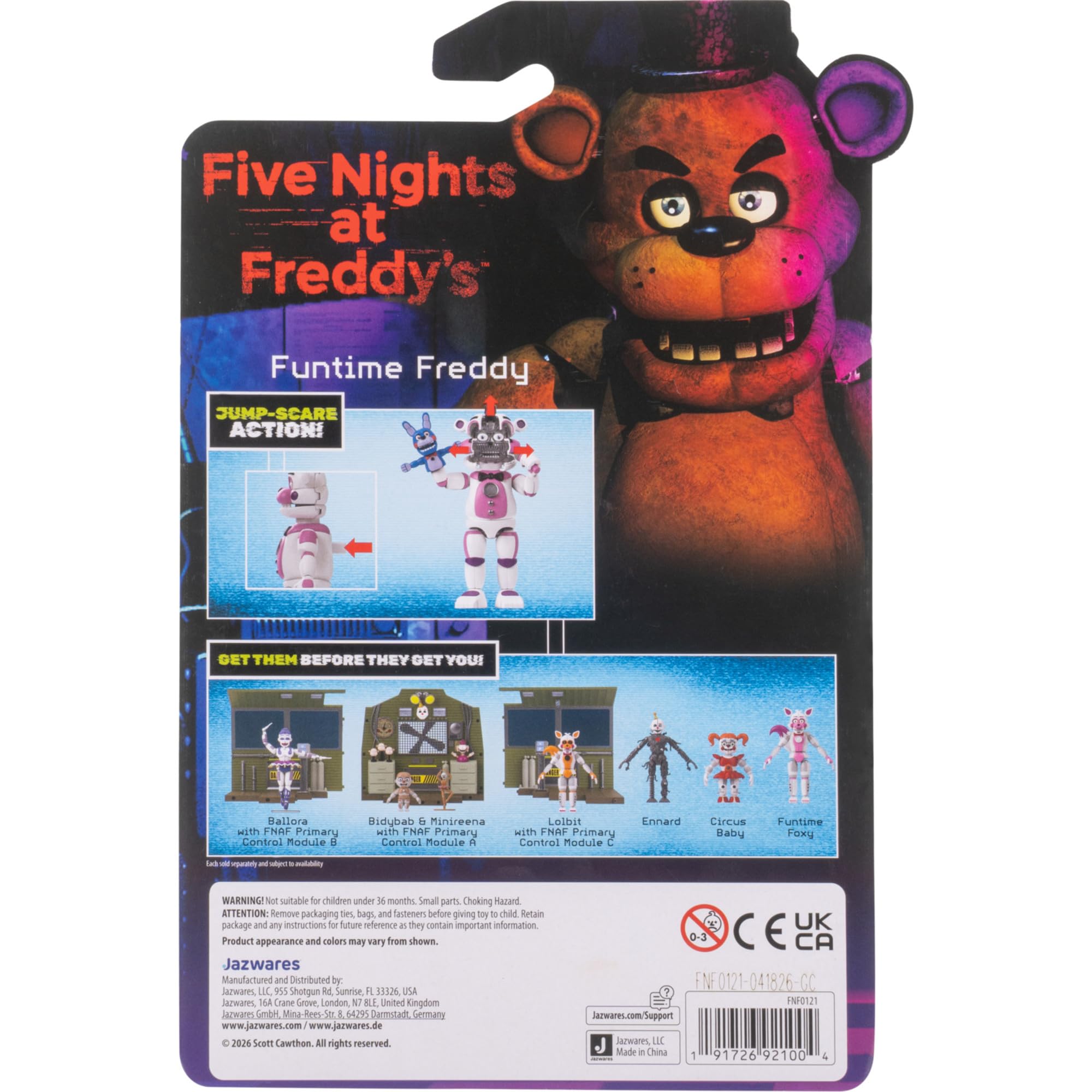 Amazon.co.jp: Jazwares Toy_フィギュア Five Nights at Freddys