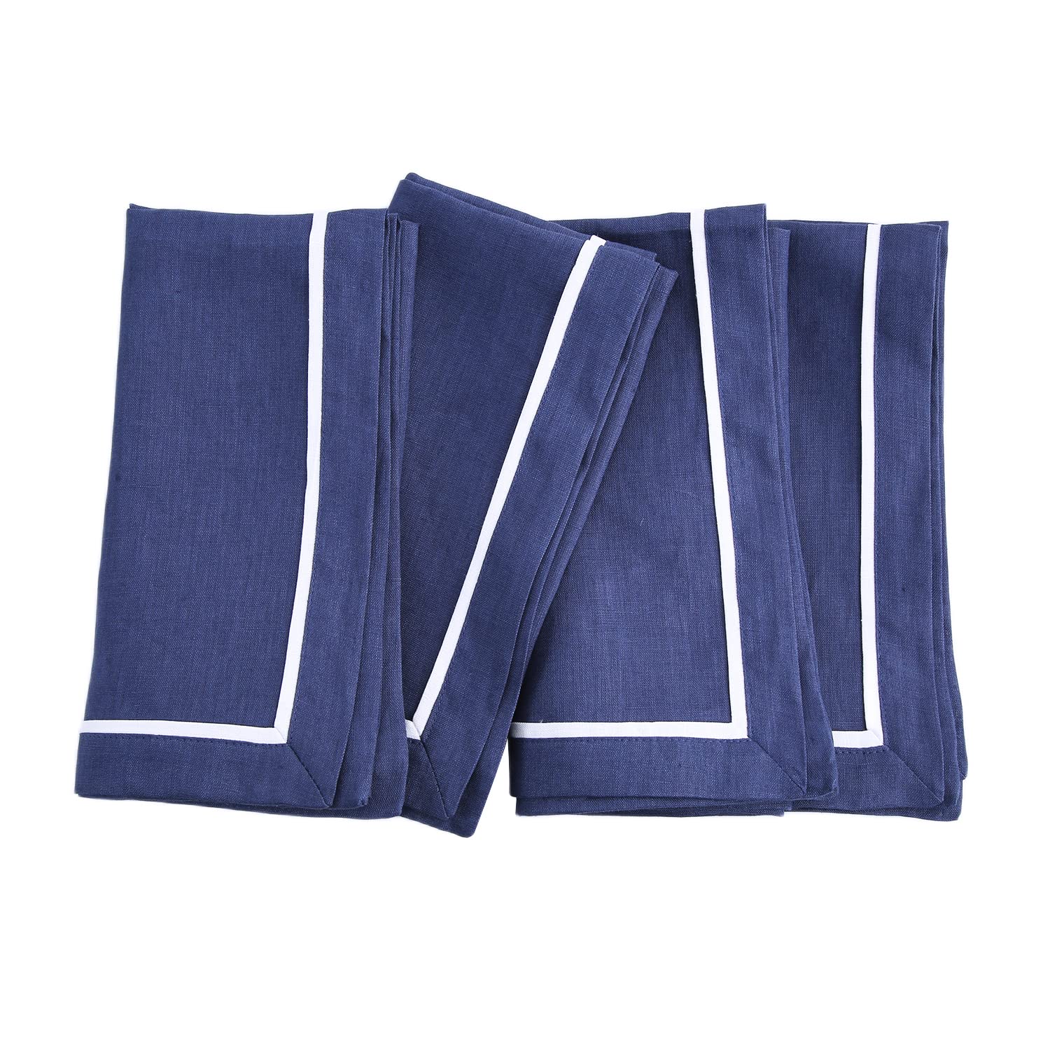Serviettes en lin lavables 50 cm pour vos repas conviviaux et grands dîners de famille