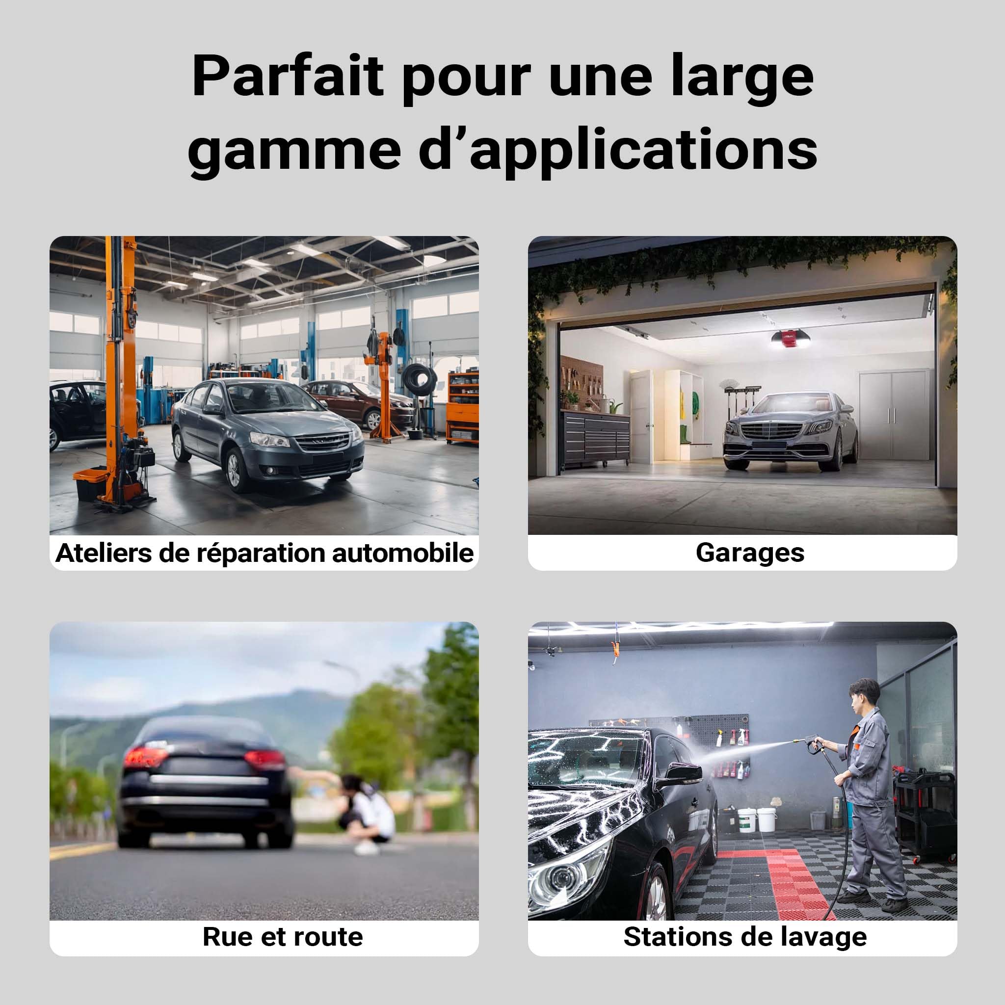 XPOtool Cric hydraulique de Plancher manœuvrable de 3T Poids 29 kg Hauteur de Levage 85-500mm avec Piston Double Levage Voiture Garage Atelier Cric de Sol Accessoires de Garage et Atelier Auto