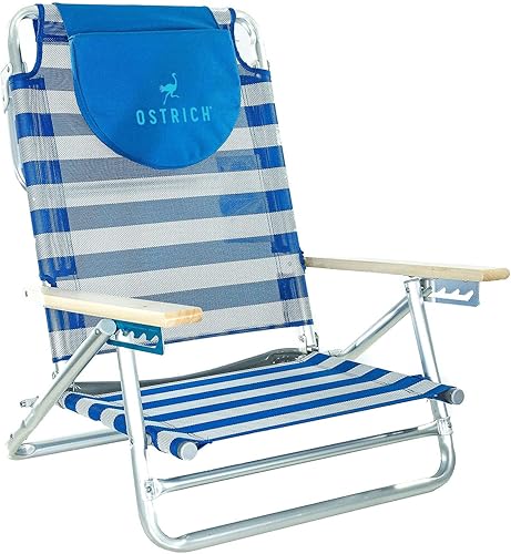 Miniatura 10 de Ostrich SBSC-1016B South Beach Silla de arena, azul